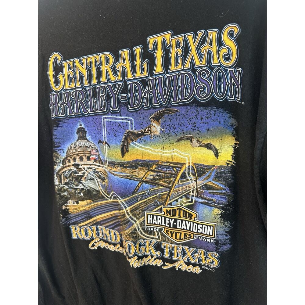 Harley Davidson Motor Skull Design Texas Graphic Size XL 2017